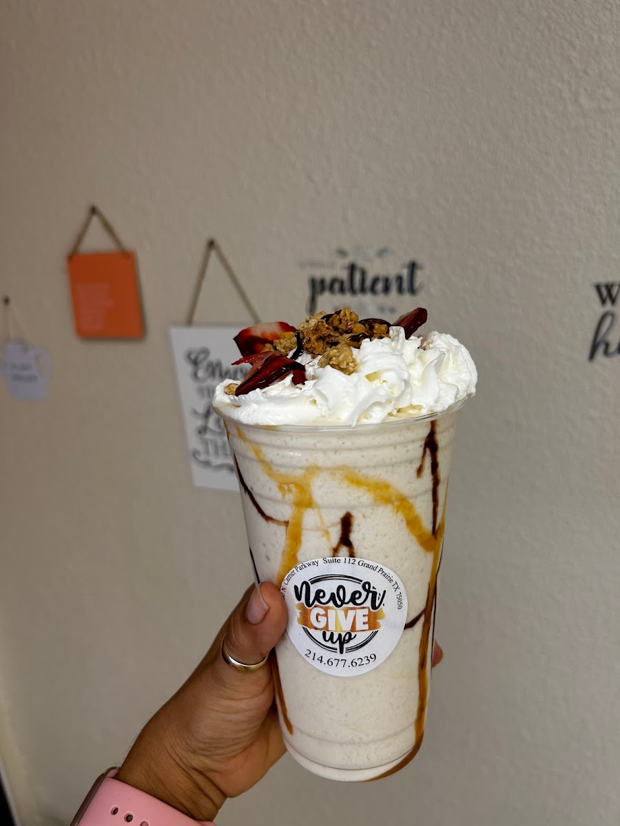 Never Give Up Fit/protein Bar Nutrition